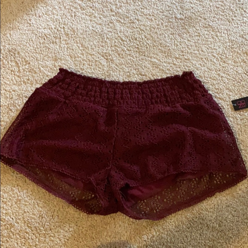 Lace shorts